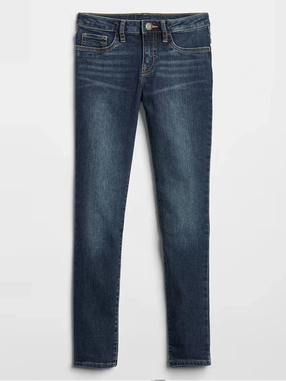 GAP Medium Blue Wash Super Skinny Stretch Girls’ Jeans Size 16 Brand New